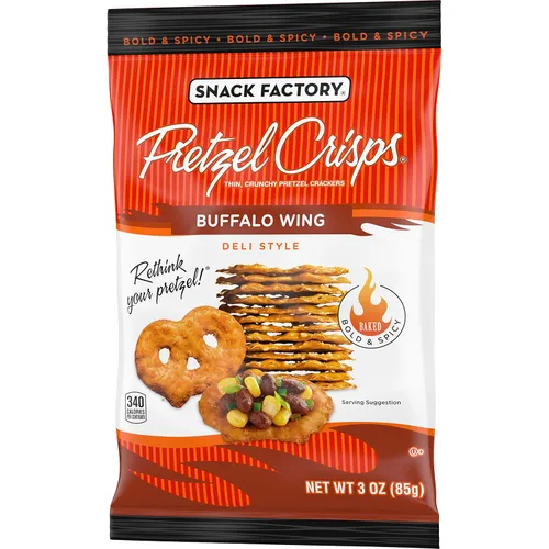 Vista 8 de Snack Factory Pretzel Crisps - Sabor original