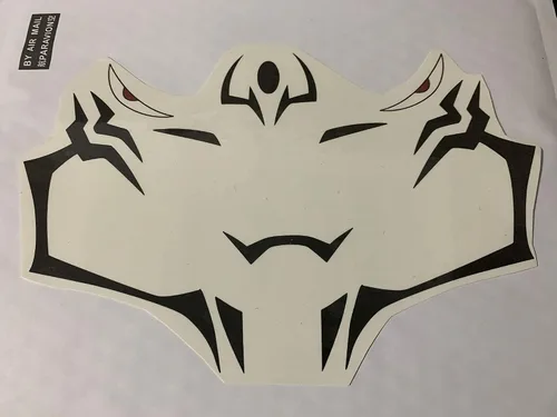 Vista 3 de Adhesivo temporal para tatuaje facial, Yuji Itadori, Ryomen Sukuna, accesorios de cosplay, fiesta de anime, disfraz de Halloween, hombres y mujeres