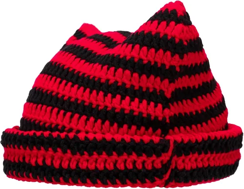 Vista 9 de CATMICOO Y2k Beanie Knit Cat Ear Beanies - Gorros de ganchillo para mujer