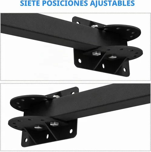 Vista 4 de Soporte de pared para saco de boxeo pesado, soporte de bolsa de boxeo resistente, soporte de montaje para saco de boxeo giratorio de 360 grados