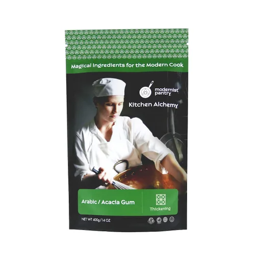 Vista 7 de Polvo árabe puro de goma de mascar [goma de acacia] Sin OMG, vegano, sin gluten, certificado OU Kosher, 50 g/2 oz