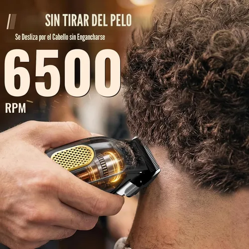 Vista 3 de Ufree Juego de cortapelos para hombres, cortapelos y recortadores, cortapelos de peluquería inalámbricos, kit de aseo, regalos para hombres