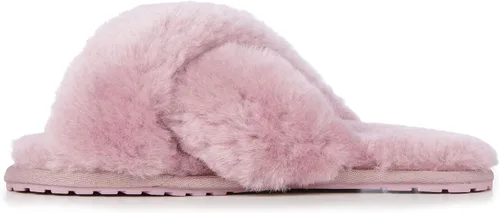 Vista 5 de EMU Australia Pantuflas Mayberry 11 para mujer, Rosa (Blush)