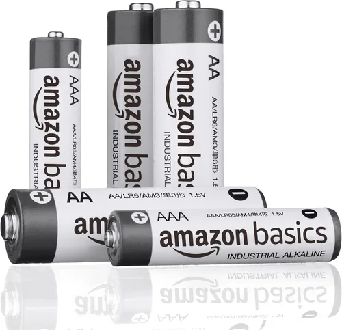 Vista 5 de Amazon Basics Paquete de 200 pilas industriales alcalinas AAA, 1.5 voltios, 5 años de vida útil