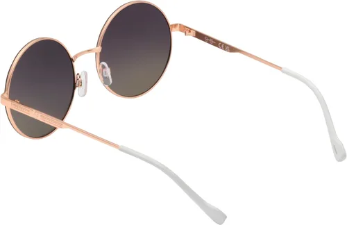 Vista 4 de Jessica Simpson Women's J6222 Vintage Metal Round Sunglasses