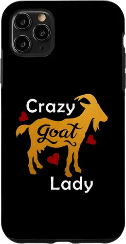 Vista 4 de Funda de regalo para iPhone 12 mini Crazy Goat Lady Gold Funny Meme Farm Life Goat Lover