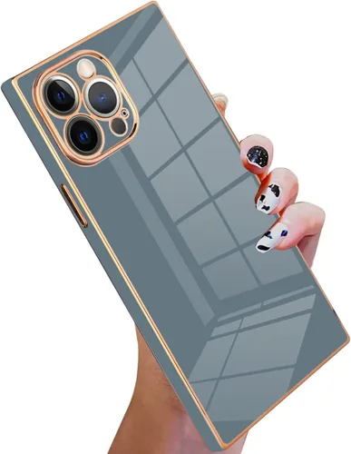 Vista 104 de KANGHAR Funda compatible con iPhone 12 de lujo con bonito diseño galvanizado, carcasa de cuerpo completo, antiarañazos, a prueba de golpes, funda