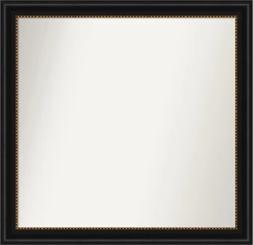 Vista 304 de Amanti Art Espejo personalizado, gran espejo de baño estrecho, espejo de pared o espejo de tocador de baño sobre el fregadero (24 x 24 pulgadas)