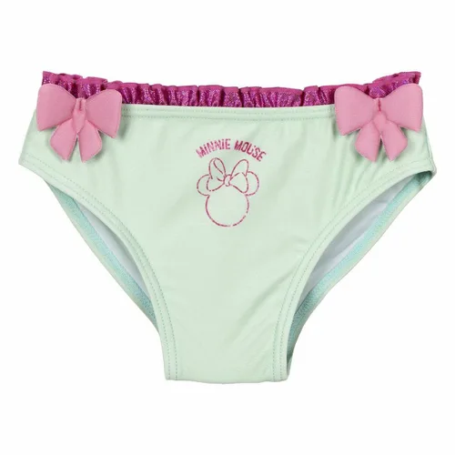 Vista 2 de Bañador Niña Minnie Mouse Turquesa