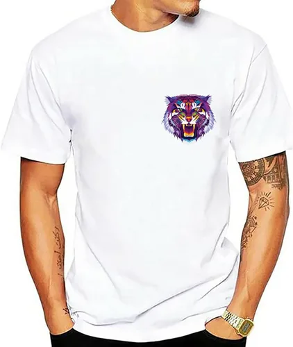 Vista 4 de 12 calcomanías termoadhesivas para planchar de león de tigre, ropa de transferencia de calor, camisetas, parches de animales, calcomanías