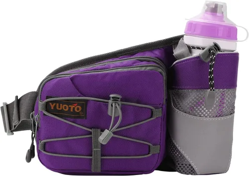 Vista 12 de Waist Pack with Water Bottle Holder for Running Walking Hiking Fanny Pack Hydration Belt