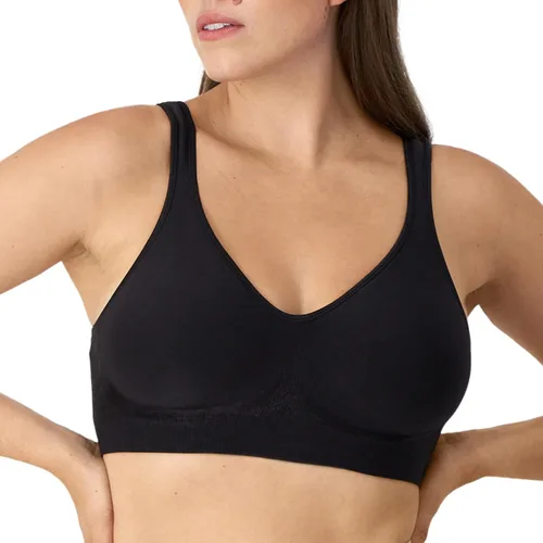 Vista 18 de Bali Sostén sin varillas para mujer, Comfort Revolution - Sostén sin costuras estilo camiseta para mujer, ComfortFlex Fit Almendra Az
