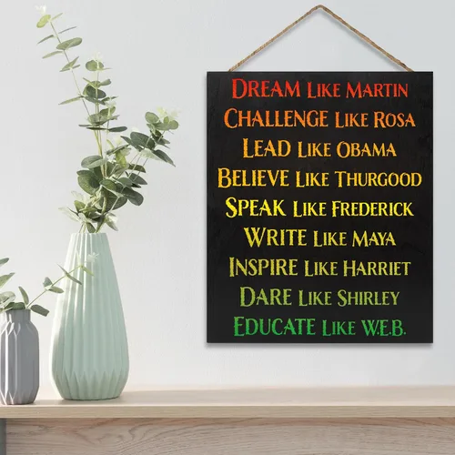 Vista 6 de JennyGems Regalos del mes de la historia negra, decoraciones del mes de la historia negra, arte de pared afroamericano, personas influyentes