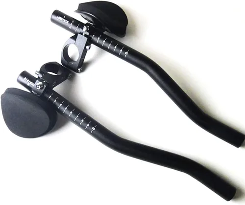 Vista 6 de Bike Aero Bars Ciclismo Aero Bars Bicicleta TT Manillar con llave Allen Herramienta Triatlón Aero Bars Ciclismo Rest Manillar para Moutain Bike Road