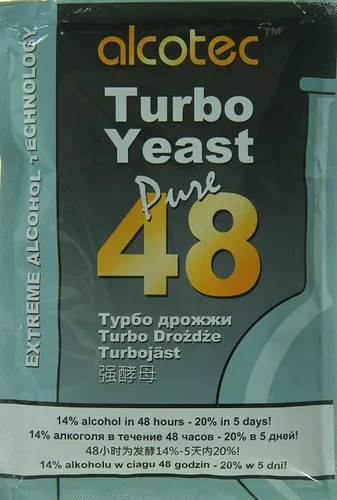 Vista 2 de Alcotec Levadura turbo de 48 horas Levadura de cerveza en polvo Levadura de vino para la elaboración de vino Levadura seca Levadura