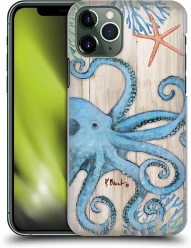 Vista 9 de Head Case Designs Officially Licensed Paul Brent Agate Mermaid Coastal Hard Back Case Compatible with Apple iPhone 11 Pro