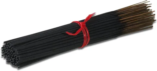 Vista 6 de Varillas de incienso de almizcle egipcio de 9 pulgadas. Los palitos de carbón ofrecen una fragancia elegante y duradera. 100 varillas por paquete.