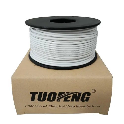 Vista 17 de TUOFENG Cable eléctrico de silicona de 22 AWG de 30 pies [15 pies negro y 15 pies rojo] 2 conductores de alambre paralelo cables de cobre estañado