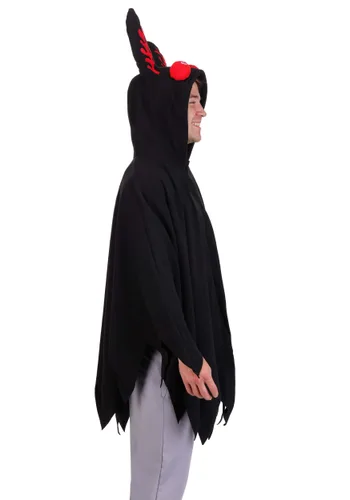 Vista 5 de Disfraz de Poncho Adulto Mothman Multicolor
