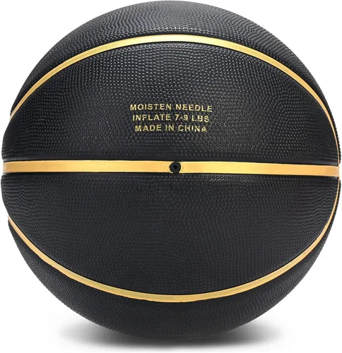 Vista 3 de Dakapal Baloncesto de goma tamaño 5 para adolescentes y adultos, pelotas de baloncesto para interiores y exteriores, para juegos, gimnasio