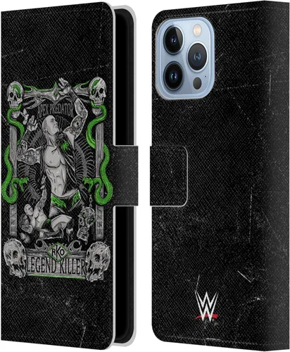 Vista 20 de Head Case Designs Officially Licensed WWE in My Veins Randy Orton Leather Wallet Case Compatible with Apple iPhone 11