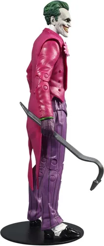 Vista 5 de DC Multiverse The Joker: The Clown from Batman: Three Jokers - Figura de acción de 7 pulgadas con accesorios DC Multiverse Figura de acción de 7