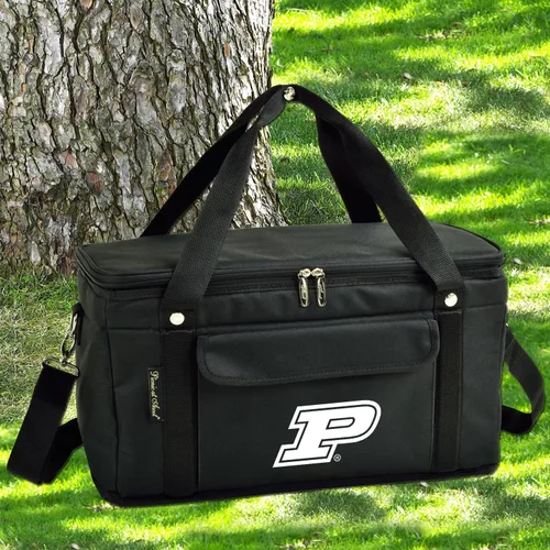 Vista 2 de Purdue Boilermakers - Enfriador semirígido plegable a prueba de fugas con licencia para 42 latas, diseñado y aprobado por calidad en los Estados