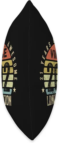 Vista 2 de Vintage 21st Birthday Gifts Retro Design Men women Vintage 2002 Limited Edition 21 años Retro 21st Birthday - Almohada de 16 x 16 pulgadas