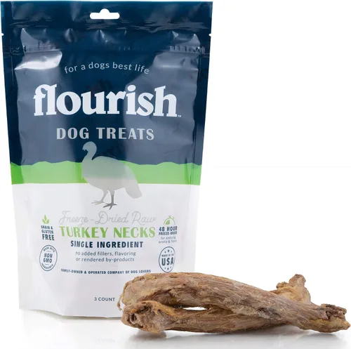 Vista 13 de Flourish Pets - Golosinas crudas liofilizadas para mascotas para perros (corazones de pollo, pequeño)