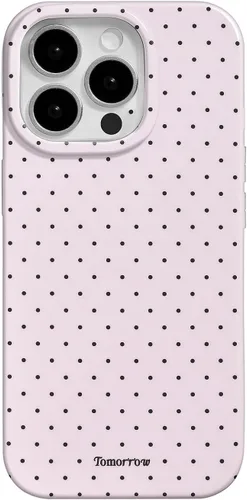 Vista 45 de inewateri Funda compatible con iPhone 11 con bonito diseño estético de lunares a la moda, fundas simples para TPU suave, funda de protección Negro