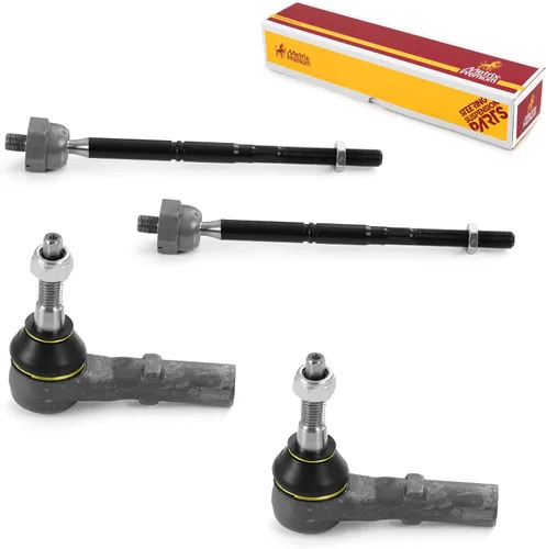 Vista 191 de Metrix Premium Chassis Parts - Kit de 4 piezas de extremos de barra de acoplamiento frontal exterior e interior compatible con Nissan Pathfinder