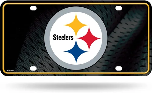 Vista 37 de Rico Industries Placa de matrícula de metal unisex para adultos de la NFL