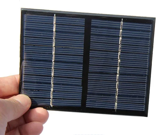 Vista 6 de 1.5 W 12 V Mini panel solar gota solar pegamento Voard tablero de silicio policristalino DIY paneles solares módulo celular cargador 1 unids