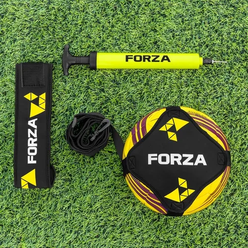 Vista 16 de FORZA Solo Soccer Kick Trainer Optional Ball & Pump Sizes 3–5 Sizes 3-5 Ball, Solo Training, Includes Pump Option, Soccer Practice Aid