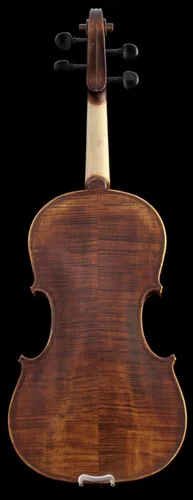 Vista 7 de Sky Mastero Sound 1/2 Tamaño Profesional Hecho a Mano Satén Acústico Violín Estilo Antiguo
