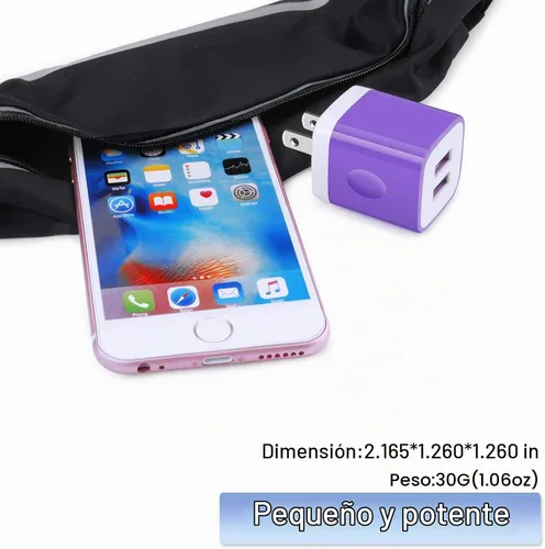 Vista 7 de Cargador de pared USB C rápido para Samsung Galaxy S26 FE Ultra S25 Ultra S24FE A17 Púrpura