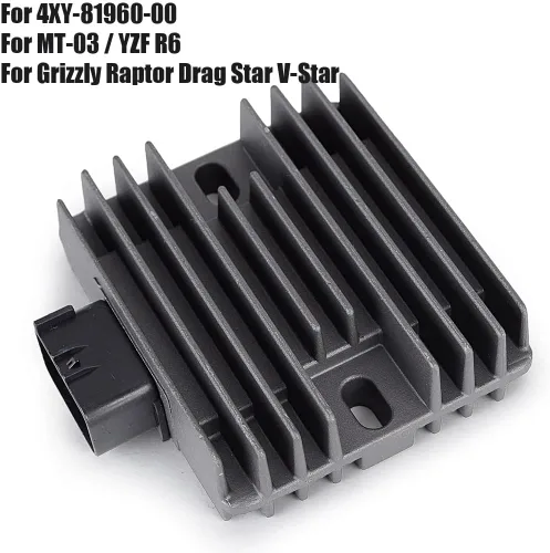 Vista 2 de Rectifier Regulator Rectifier for Ya&maha MT03 MT-03 YZF R6 WR250R WR250X YFZ450 YFM450 YFM660 Grizzly YFM700 Raptor YXR450 YXR660 Rhino