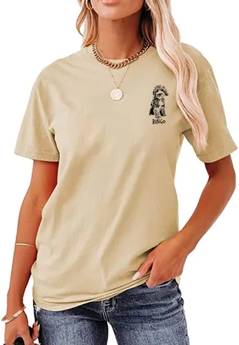Vista 3 de GODMERCH Sudadera personalizada con foto de perro, sudadera de mamá de perro, camisas de mamá de perro para mujer, sudadera de perro mamá
