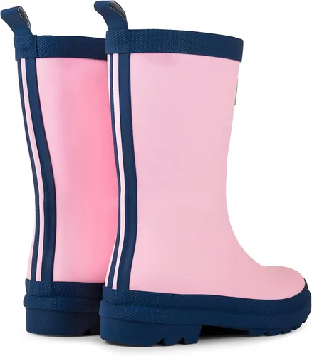 Vista 4 de Hatley Kids Boy 's Azul Marino Rayas Botas de lluvia (ToddlerLittle Kid)