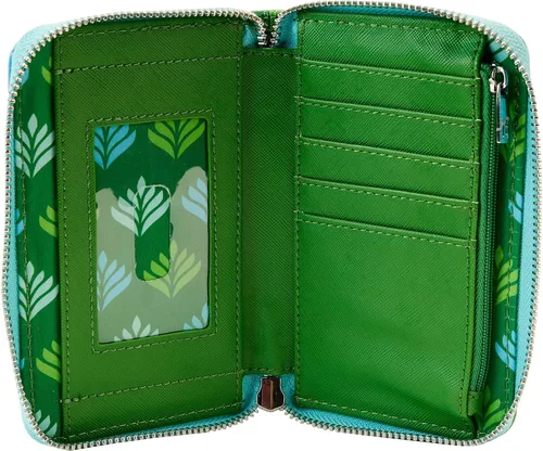 Vista 4 de Loungefly Pokemon Bulbasaur Evolution - Cartera con cremallera, Verde, Temática