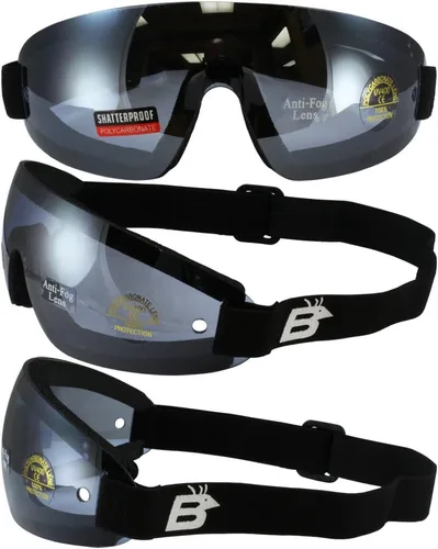 Vista 5 de Birdz Gafas de la serie Wing (transparente, azul, amarillo, lente ahumada, juego de 4)