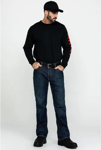 Vista 6 de ARIAT Men's Fr M4 Low Wise Boot Cut Jean