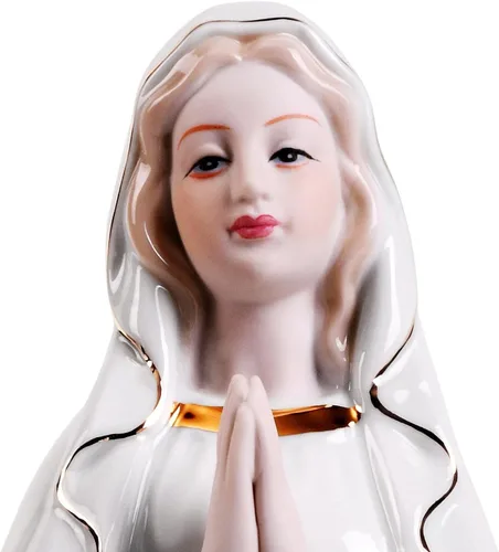 Vista 7 de MTME Figuras de porcelana, orando por ti, recuerdos, regalos de ceremonia, estatua para decoración del hogar.