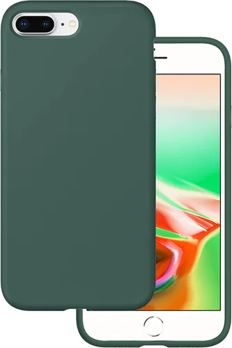 Vista 19 de Funda para iPhone 6 / 6S, funda suave de superficie mate, cubierta de protección contra caídas, color sólido, pantalla de 4.7 pulgadas, verde bosque