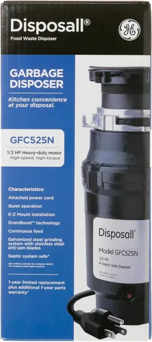 Vista 9 de GE Electrodomésticos GFC525N Motor de Triturador de Desperdicios
