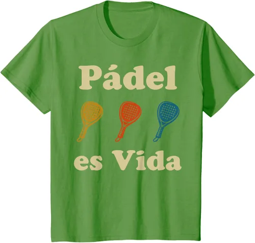 Vista 17 de Padel ES Vida Player Sport Life in Spanish En Espanol Men's T-Shirt