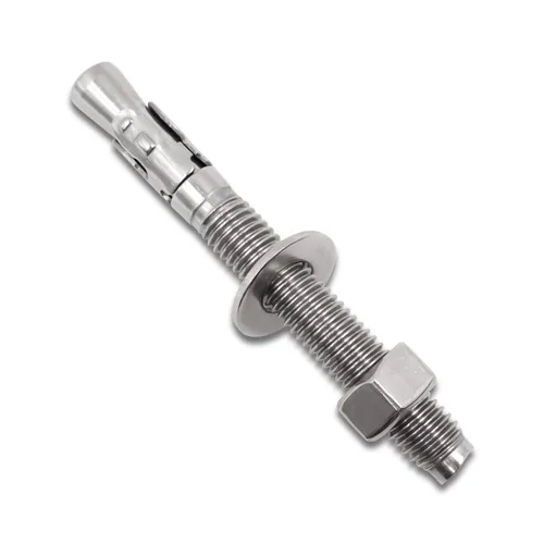 Vista 7 de Anclaje de cuña de 1/2" x 3-3/4 pulgadas, anclajes de hormigón de acero inoxidable, sujetadores de pernos de expansión de trabajo pesado