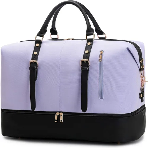 Vista 9 de Weekender Overnight - Bolsa de viaje de gran tamaño para hombres y mujeres