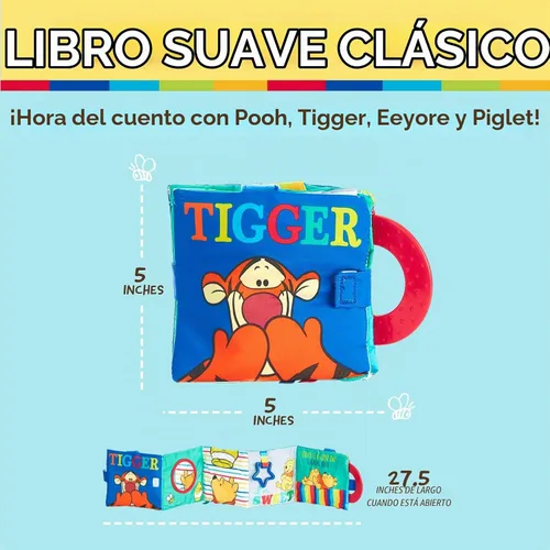 Vista 2 de Disney Baby Hello Little Friends Winnie The Pooh - Libro suave