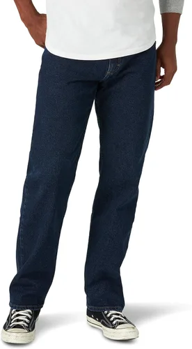 Vista 9 de Wrangler Authentics - Jeans clásicos de 5 bolsillos, ajuste relajado para hombre